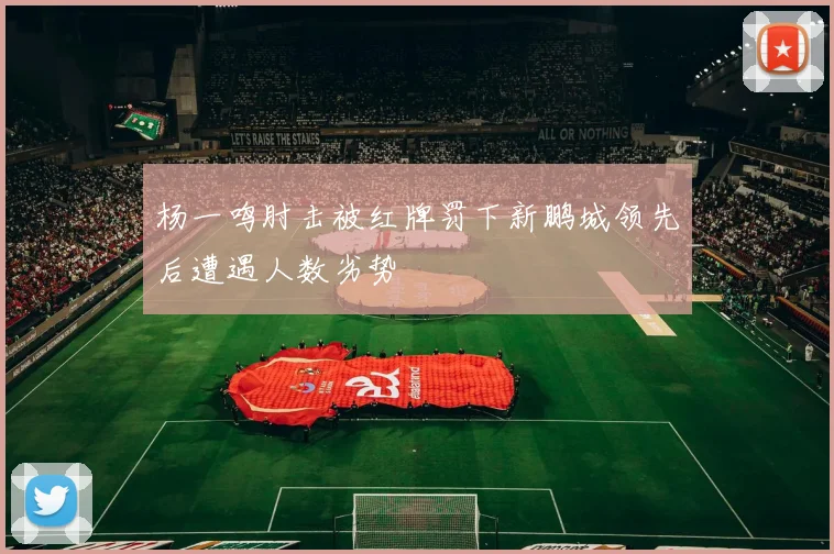 杨一鸣肘击被红牌罚下新鹏城领先后遭遇人数劣势
