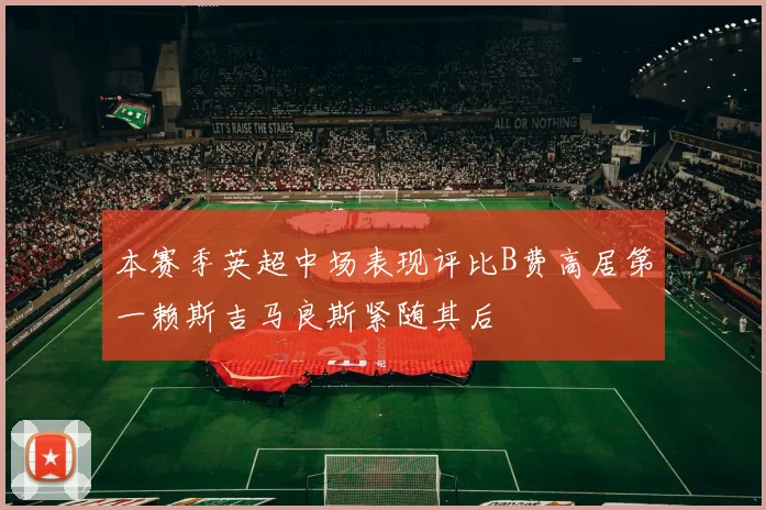 本赛季英超中场表现评比B费高居第一赖斯吉马良斯紧随其后